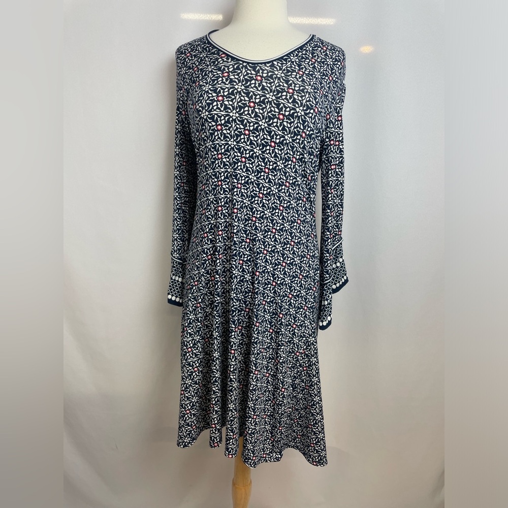 Max Studio Bishop Sleeve Scoop Dress